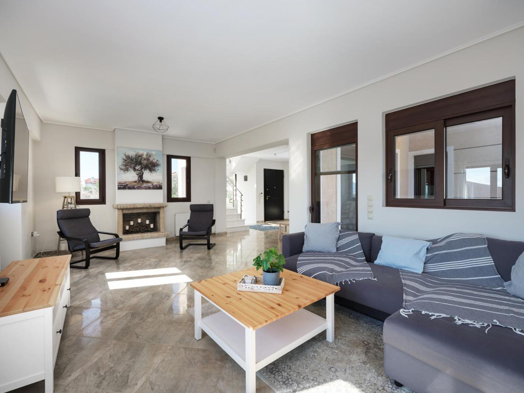 فيلا Galina'S Greek House أرتيميدا المظهر الخارجي الصورة